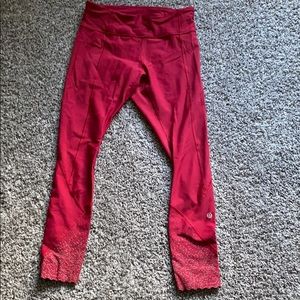 Lululemon leggings size 6